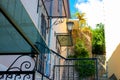 Winding street of the authentic, old town of Herceg Novi Royalty Free Stock Photo