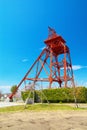 Winding tower of former Mitsui Tagawa Ita Coal Mine