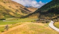 Winding Valley Road on the way to Moke Lake