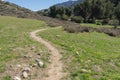 Winding Walking Path in Santa Clarita Royalty Free Stock Photo