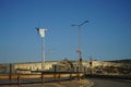 Windmill against the sky. Cirkewwa, Mellieha, Malta Royalty Free Stock Photo