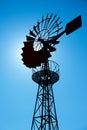 Windmill for agricultural activities in spain
