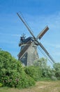 Windmill of Benz,Usedom Island,baltic Sea,Germany