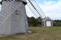 Windmill and blacksmith Royalty Free Stock Photo