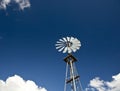 Windmill and Blue Sky Royalty Free Stock Photo