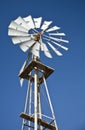 Windmill and Blue Sky Royalty Free Stock Photo