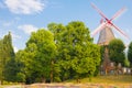 Windmill in Bremen Royalty Free Stock Photo