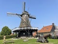 Windmill in the city Sloten