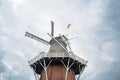 Windmill and cloudy skys in Dokkum - Netherlands