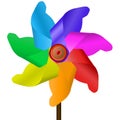 Windmill colors Royalty Free Stock Photo