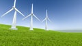 Windmill consept green energy