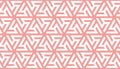 Windmill coral color seamless geometric pattern. Vector repeating windmill pattern for fabric design, cloth, textile