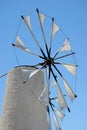 Windmill in crete Royalty Free Stock Photo