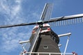 Windmill `De Lelie` in Eenrum Royalty Free Stock Photo