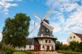 Windmill in Denmark Royalty Free Stock Photo