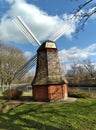 Windmill donated by the Dutch community to the city of guelph Royalty Free Stock Photo