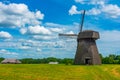 Windmill at the Ethnographic Open-Air Museum of Lithuania in Kau Royalty Free Stock Photo