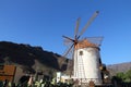 Windmill in Gran Canaria Royalty Free Stock Photo