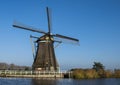 Windmill at Groot-Ammers Royalty Free Stock Photo