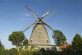 Windmill Hartum (Hille, Germany) Royalty Free Stock Photo