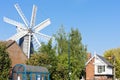 windmill in Heckington, East Midlands, England