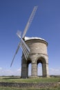 Windmill on hill chesterton warwickshire england Royalty Free Stock Photo