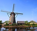 Windmill Holland Royalty Free Stock Photo