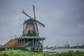 Windmill in Holland Royalty Free Stock Photo