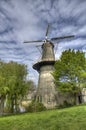 Windmill in Schiedam, Holland Royalty Free Stock Photo