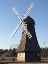 Windmill at Holland, Manitoba, Canada Royalty Free Stock Photo