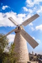 Windmill in Jerusalem Royalty Free Stock Photo