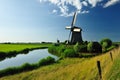 Windmill landscape in Holland