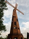 Windmill made from wood