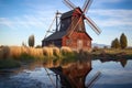 windmill maintenance checklist and technical documents Royalty Free Stock Photo