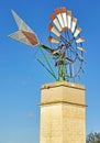 Windmill in Majorca Royalty Free Stock Photo