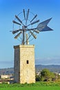 Windmill in Majorca Royalty Free Stock Photo