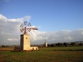 Windmill in Majorca Royalty Free Stock Photo