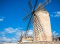 Windmill, Majorca, Spain Royalty Free Stock Photo