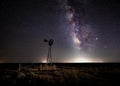 Windmill and The Milky Way