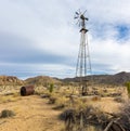 Windmill and Mining Remains on The Wall Street Mill Trail Royalty Free Stock Photo