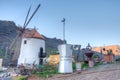 Windmill at Mogan, Gran Canaria, Canary Islands, Spain Royalty Free Stock Photo