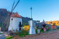 Windmill at Mogan, Gran Canaria, Canary Islands, Spain Royalty Free Stock Photo