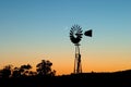 Windmill and Moon