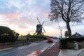 An Windmill in the morning