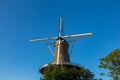 Windmill museum de Valk in Leiden. Royalty Free Stock Photo