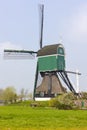 windmill near Vlist, Netherlands Royalty Free Stock Photo