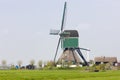 windmill near Vlist, Netherlands Royalty Free Stock Photo
