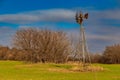 Windmill on the Oklahoma Prairie