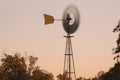 Windmill in a paddock Royalty Free Stock Photo