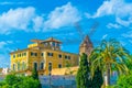 A Windmill at Palma de Mallorca, Spain Royalty Free Stock Photo